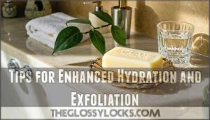 tips for enhanced hydration and exfoliation