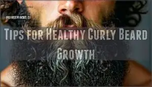 tips for healthy curly beard growth