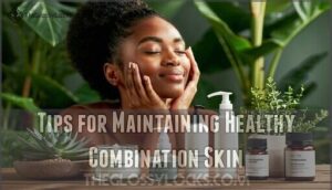 tips for maintaining healthy combination skin
