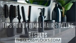 tips for optimal hair styling results