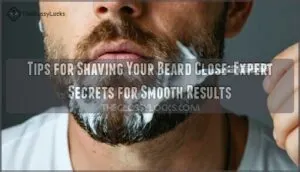 tips for shaving your beard close