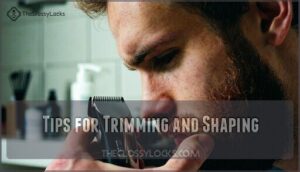tips for trimming and shaping