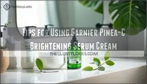 tips for using garnier pinea-c brightening serum cream tips for using garnier pinea-c brightening serum cream