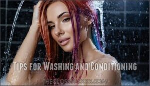 tips for washing and conditioning