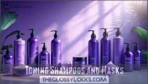 toning shampoos and masks