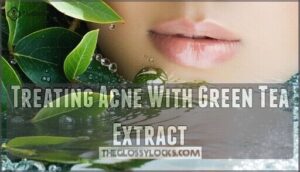 treating acne with green tea extract