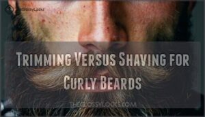 trimming versus shaving for curly beards trimming versus shaving for curly beards
