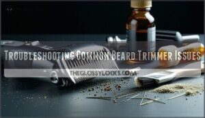 troubleshooting common beard trimmer issues