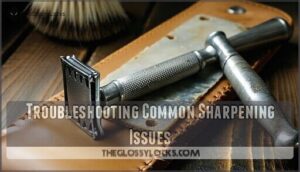 troubleshooting common sharpening issues