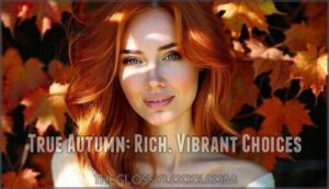 true autumn: rich, vibrant choices