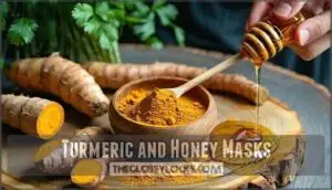 turmeric and honey masks