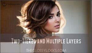 two-tiered and multiple layers