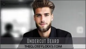 undercut beard