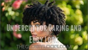 undercut for daring and edgy look