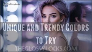unique and trendy colors to try
