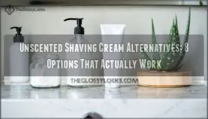 unscented shaving cream alternatives for razor