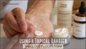 using a topical barrier