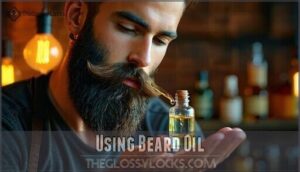 using beard oil