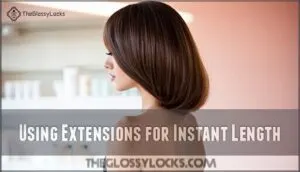 using extensions for instant length using extensions for instant length
