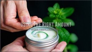 using the right amount