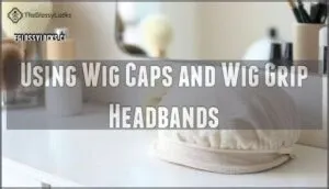 using wig caps and wig grip headbands