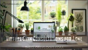 virtual skin consultations for acne