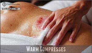warm compresses
