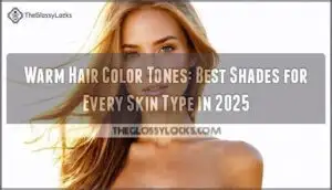 warm hair color tones