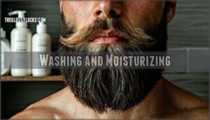 washing and moisturizing