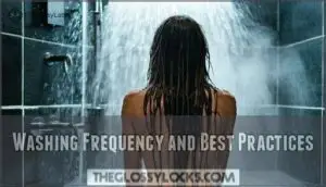 washing frequency and best practices
