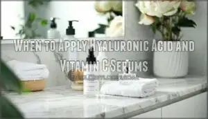 when to apply hyaluronic acid and vitamin c serums when to apply hyaluronic acid and vitamin c serums