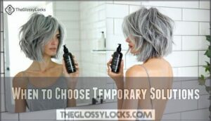 when to choose temporary solutions