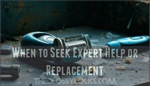 when to seek expert help or replacement