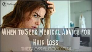 when to seek medical advice for hair loss