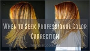 when to seek professional color correction