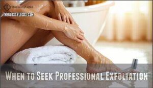 when to seek professional exfoliation