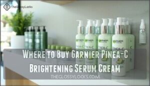 where to buy garnier pinea-c brightening serum cream