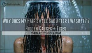 why does my hair smell bad after i wash it why does my hair smell bad after i wash it