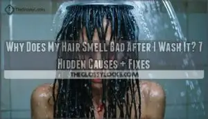 why does my hair smell bad after i wash it