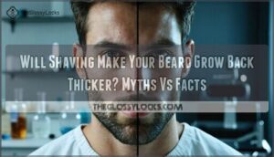 will shaving make your beard grow back thicker