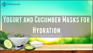 yogurt and cucumber masks for hydration