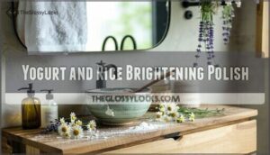 yogurt and rice brightening polish