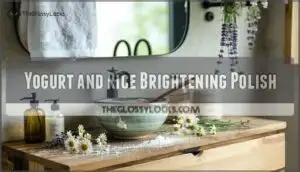 yogurt and rice brightening polish