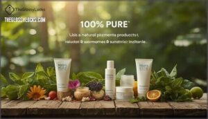100% pure – peta-certified with botanical ingredients