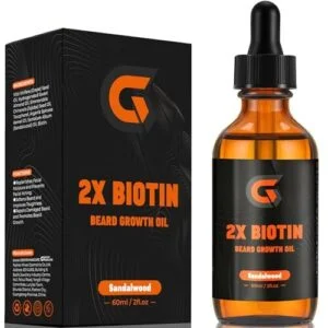 2X Biotin Beard Growth Oil B0D5CS512P