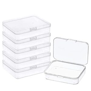 3 Pcs 5.6x4.2x1.8 Inches Clear B0D37XKJXM
