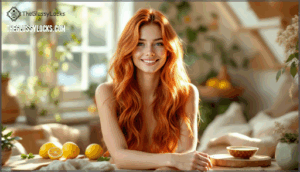 achieving vibrant color with lemon juice