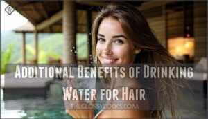 additional benefits of drinking water for hair