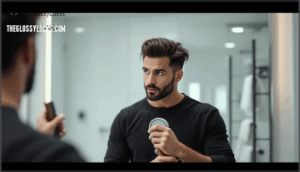 adjust hold with combing and fingers adjust hold with combing and fingers