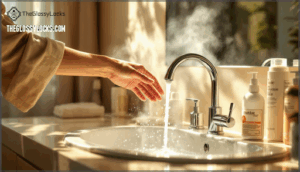 adjusting hair washing frequency